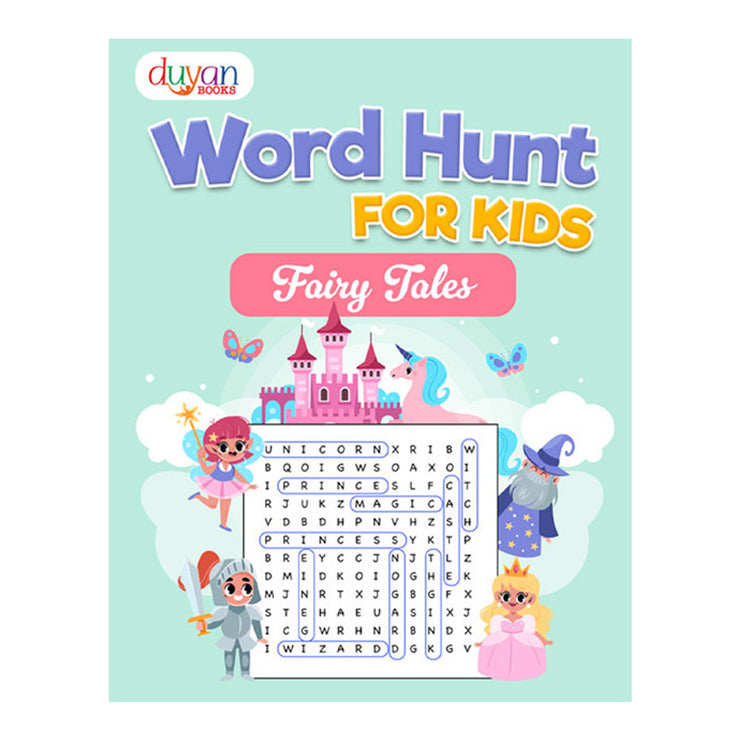 Word Hunt For Kids: Fairy Tales Trade Paperback - Hobbies