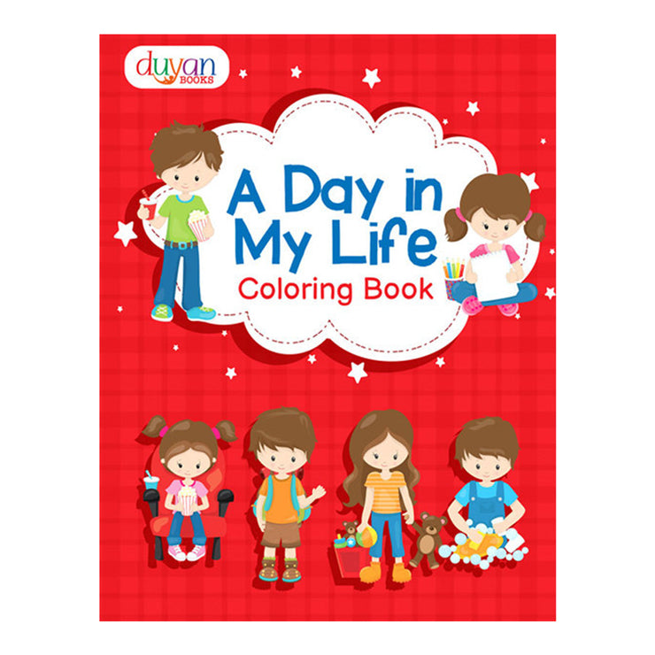 A Day In My Life Coloring Book Trade Paperback - Activity/Workbooks