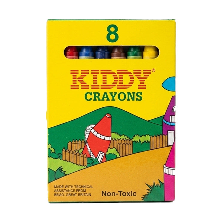 Kiddy Classic Crayons 8 Colors