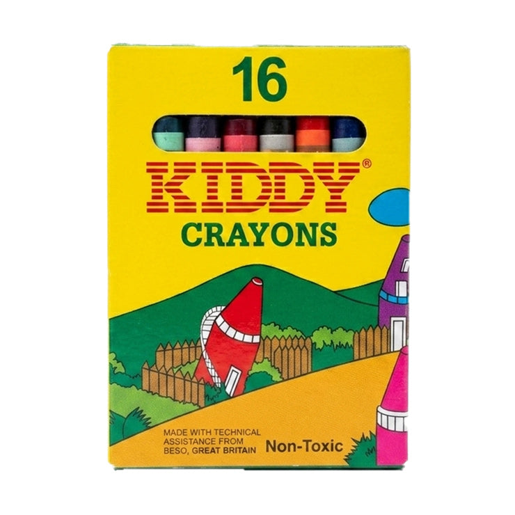 Kiddy Classic Crayons 16 Colors