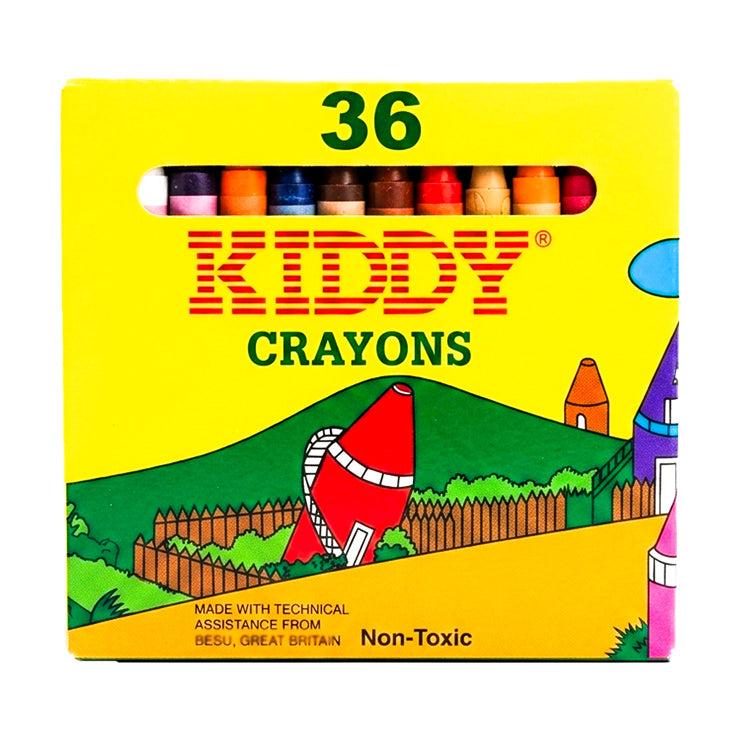 Kiddy Classic Crayons 36 Colors