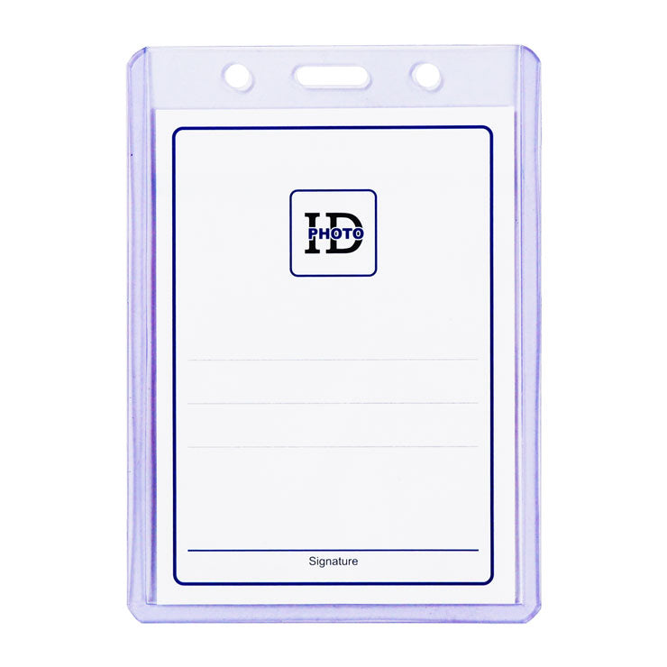 Long Life ID Jacket Vertical Big 8x10.7cm HV83 - ID Holders & Lanyards