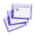 Long Life ID Jacket Horizontal Waterproof Clear 9x5.5cm HH1003's 3's - School & Office Supplies