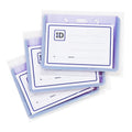 Long Life ID Jacket Horizontal Waterproof Gray 9x5.5Cm HH1003GR 3's - School & Office Supplies