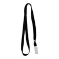 Long Life Lanyard with Plastic Clip Black LL231B - School & Office Supplies