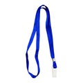 Long Life Lanyard with Plastic Clip Blue LL231BL - School & Office Supplies