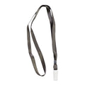 Long Life Lanyard with Plastic Clip Gray LL231GR - School & Office Supplies