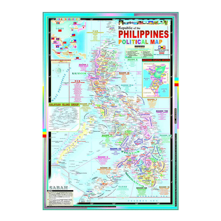 Philippine Political Map (Small)