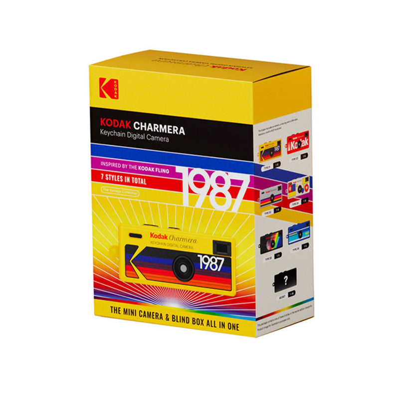 Kodak Camera RK601 Charmera Keychain Digital Camera Blind Box 1080P Video (design may vary)