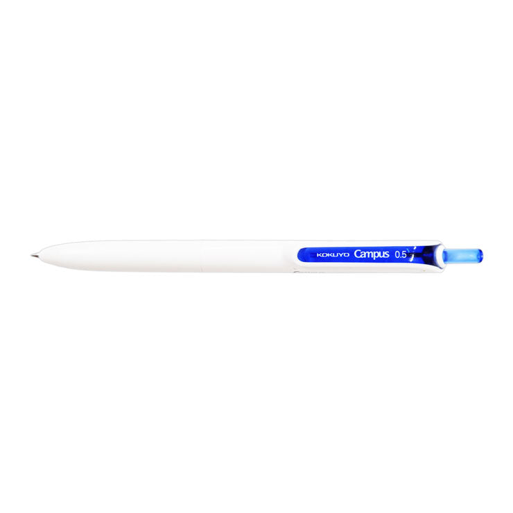 Campus Retractable Gel Pen Blue, 0.5mm WPBB01-G05B - School & Office Supplies - Writing