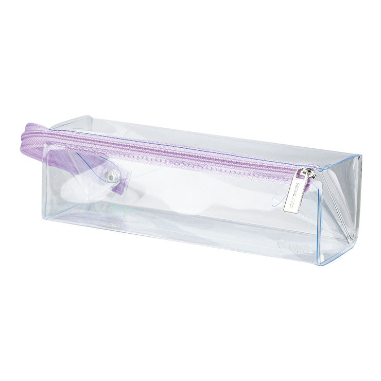 Kokuyo Pencil Case Clear Type Wac-Pc23Tv Purple