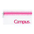 Campus Pencil Case Mesh Wac-Pc302P Pink