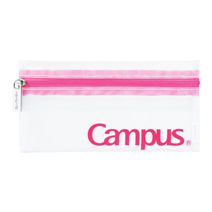 Campus Pencil Case Mesh Wac-Pc302P Pink