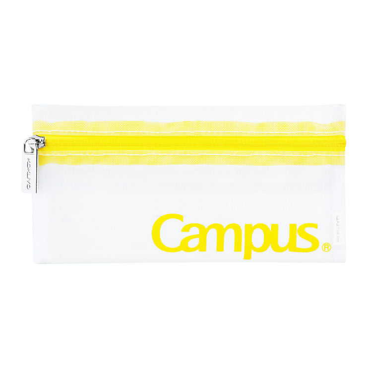 Campus Pencil Case Mesh Wac-Pc302Y Yellow