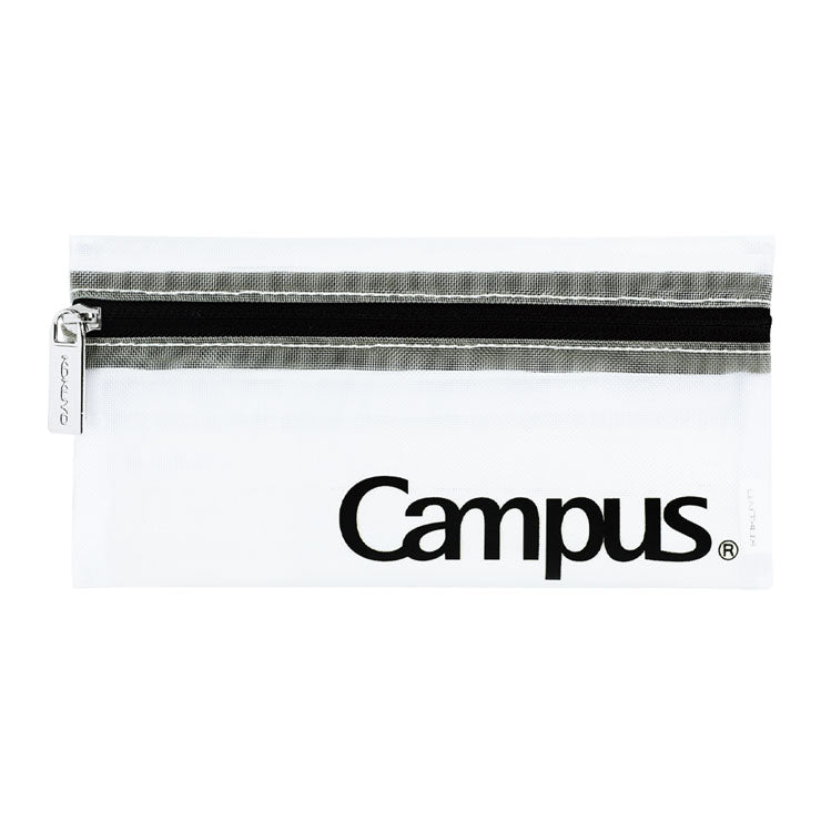 Campus Pencil Case Mesh Wac-Pc302D Black
