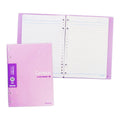 Campus Binder Notebook A5 Mauve - School & Office Supplies