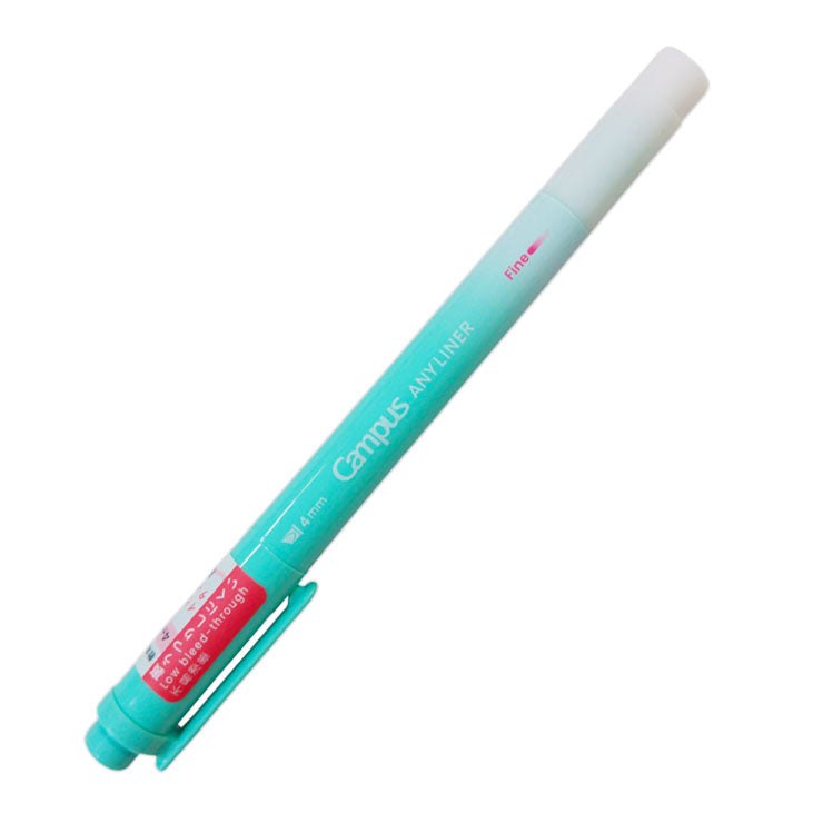 Campus Any Liner Line Marker Soft Green, 4mm Fine WPM1-9 - School & Office Supplies - Writing