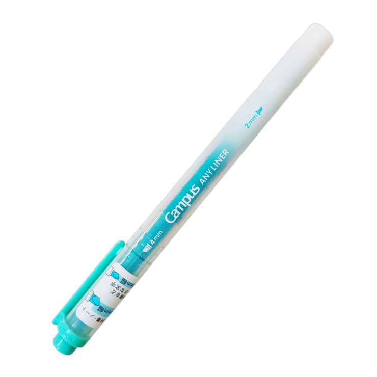 Campus Any Liner Line Marker Soft Green, 4mm 2mm WPM2-9 - School & Office Supplies - Writing