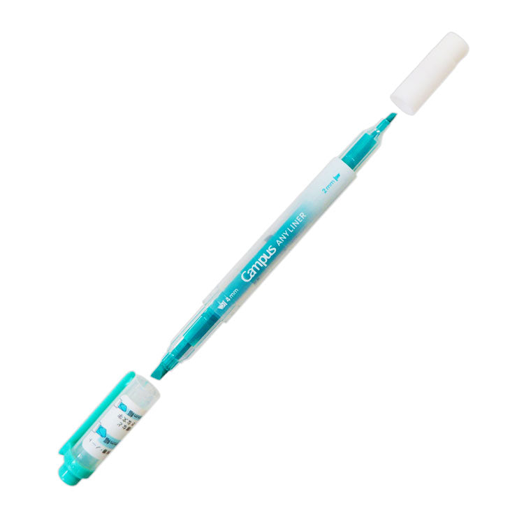 Campus Any Liner Line Marker Soft Green, 4mm 2mm WPM2-9 - School & Office Supplies - Writing