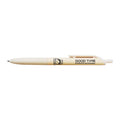 Campus Retractable Gel Pen Noritake White E Black Ink, 0.5mm WPB01-G05D-L1-W - School Supplies