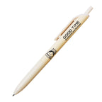 Campus Retractable Gel Pen Noritake White E Black Ink, 0.5mm WPB01-G05D-L1-W - School Supplies