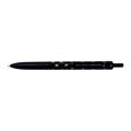 Campus Retractable Gel Pen Sousou Black Barrel Black Ink, 0.5mm WPB01-G05B-L2-D - School Supplies