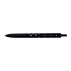 Campus Retractable Gel Pen Sousou Black Barrel Black Ink, 0.5mm WPB01-G05B-L2-D - School Supplies