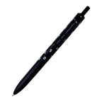 Campus Retractable Gel Pen Sousou Black Barrel Black Ink, 0.5mm WPB01-G05B-L2-D - School Supplies