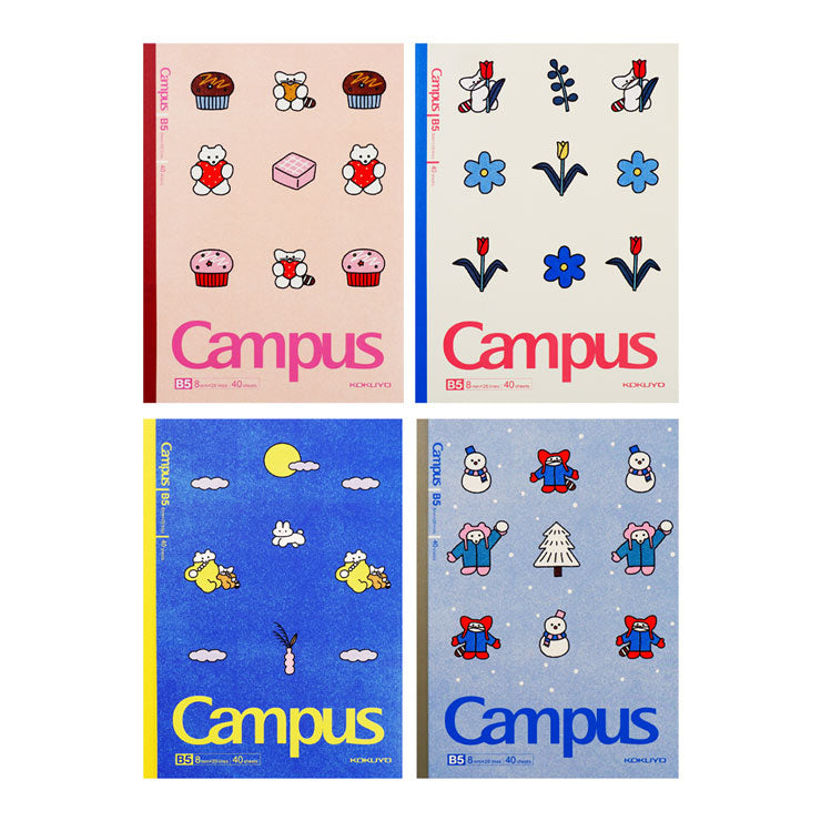 Campus Notebook Illustrator B5 40 Pages Kawabe Shion - School & Office Supplies