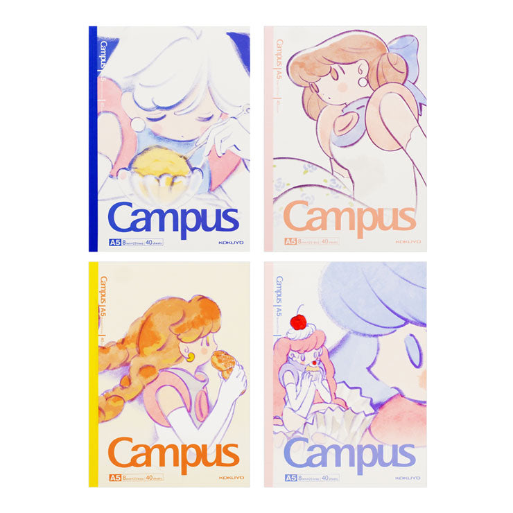 Campus Notebook Illustrator A5 40 Pages Nakamura Yuki - School & Office Supplies