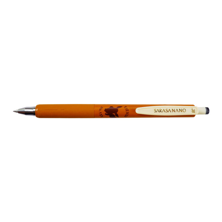 Zebra Sarasa Nano Gelpen Pokemon JJX72-PO-CY-Z Camel Yellow 0.38mm