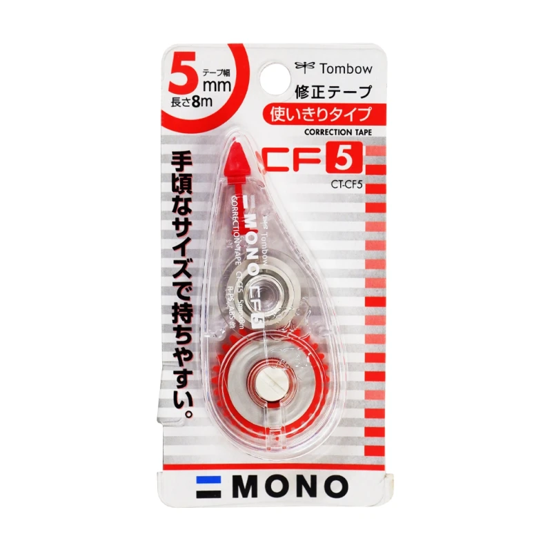 Tombow Correction Tape Transparent 5mmx8M Ct Cf5 - Back To School Supplies