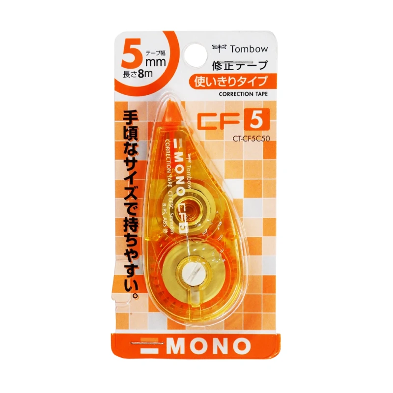 Tombow Correction Tape Orange 5mmx8M Ct Cf5C - Back To School Supplies