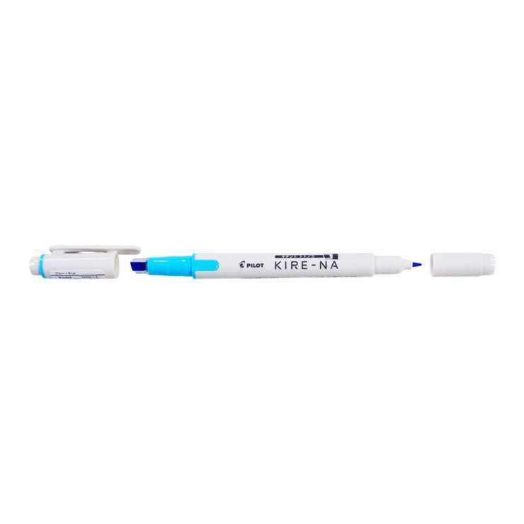 Pilot Kire-na Highlighter Blue Dual Tip P-SKIW-1-L - School & Office Supplies - Writing