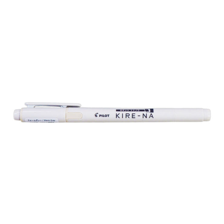 Pilot Kire-na Highlighter Warm Gray Dual Tip P-SKIW-1-WGY - School & Office Supplies - Writing