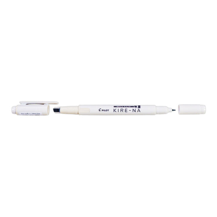 Pilot Kire-na Highlighter Warm Gray Dual Tip P-SKIW-1-WGY - School & Office Supplies - Writing