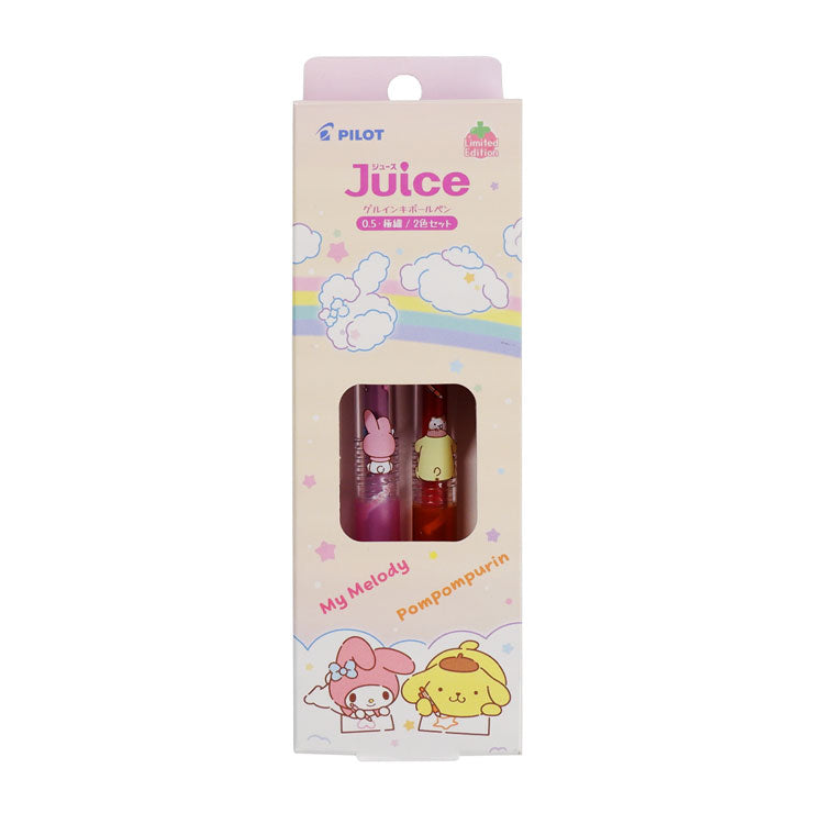 Pilot Sanrio Gel Pen Retractable 0.5mm 2's P-6491-53, My Melody+Pompompurin