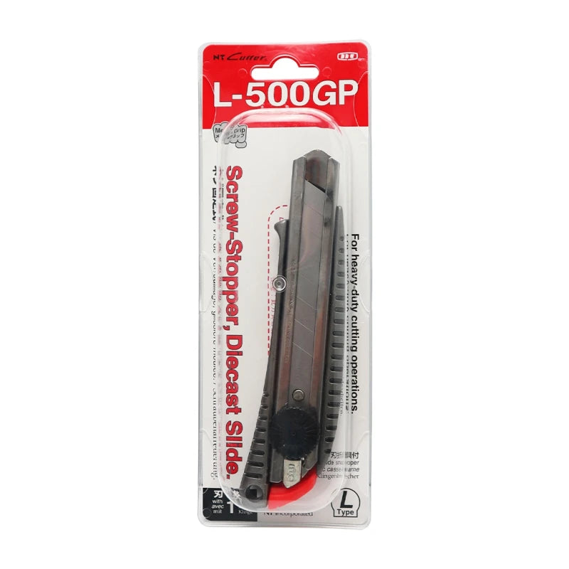NT Heavy Duty Cutter Screw Lock Big 8mm L500GpP - School & Office Supplies
