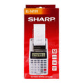 Sharp Printing Calculator 1611V White 12 Digits Small 2 Color Printer 58mm Paper