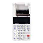 Sharp Printing Calculator 1611V White 12 Digits Small 2 Color Printer 58mm Paper
