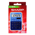 Sharp Handheld Calculator EL760R 8 Digits Dual Power, Blue