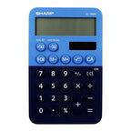 Sharp Handheld Calculator EL760R 8 Digits Dual Power, Blue