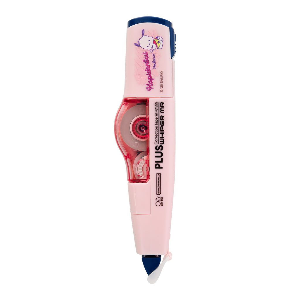 Plus Sanrio Refillable Correction Tape Wh-615Ss-AS Lpk 5mmx6m Light Pink Happidanbui Pochacco