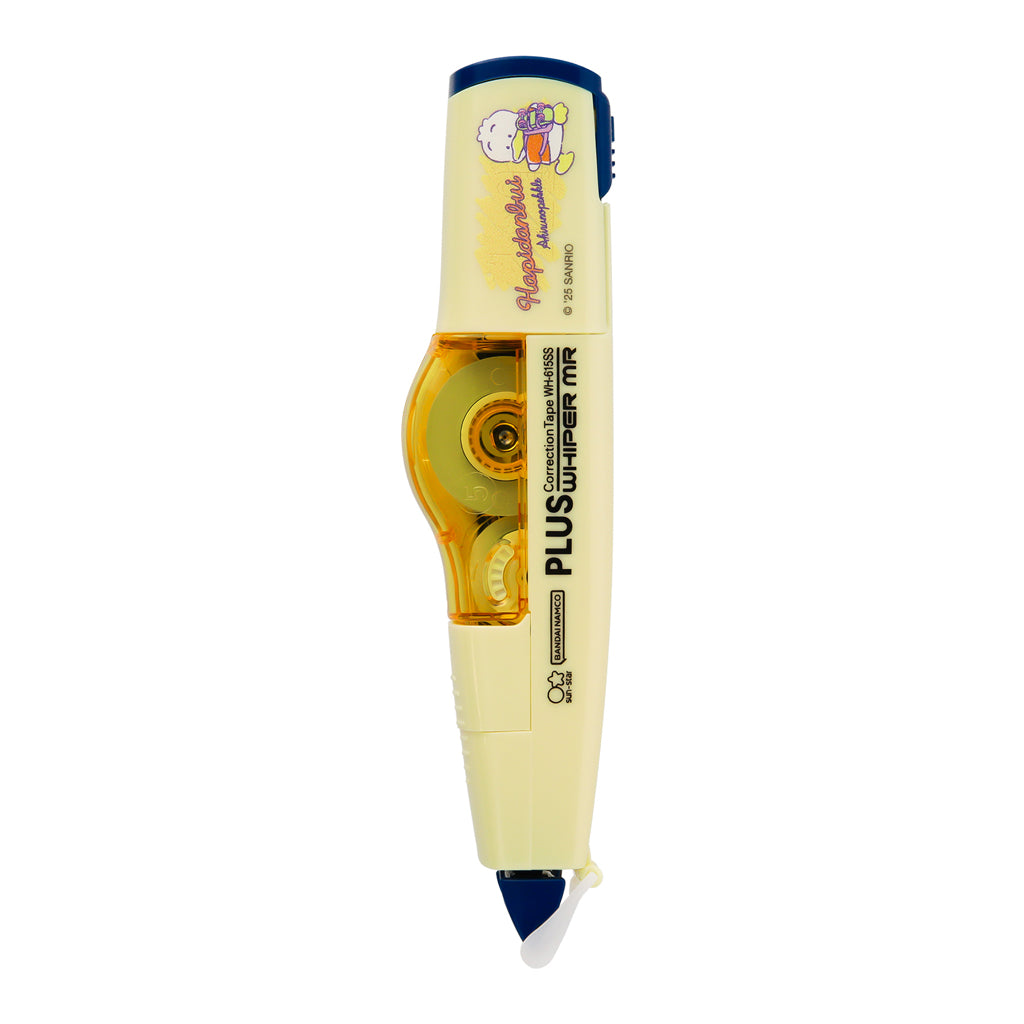 Plus Sanrio Refillable Correction Tape Wh-615Ss-AS Yl 5mmx6m Yellow Hapidanbui Pekkle
