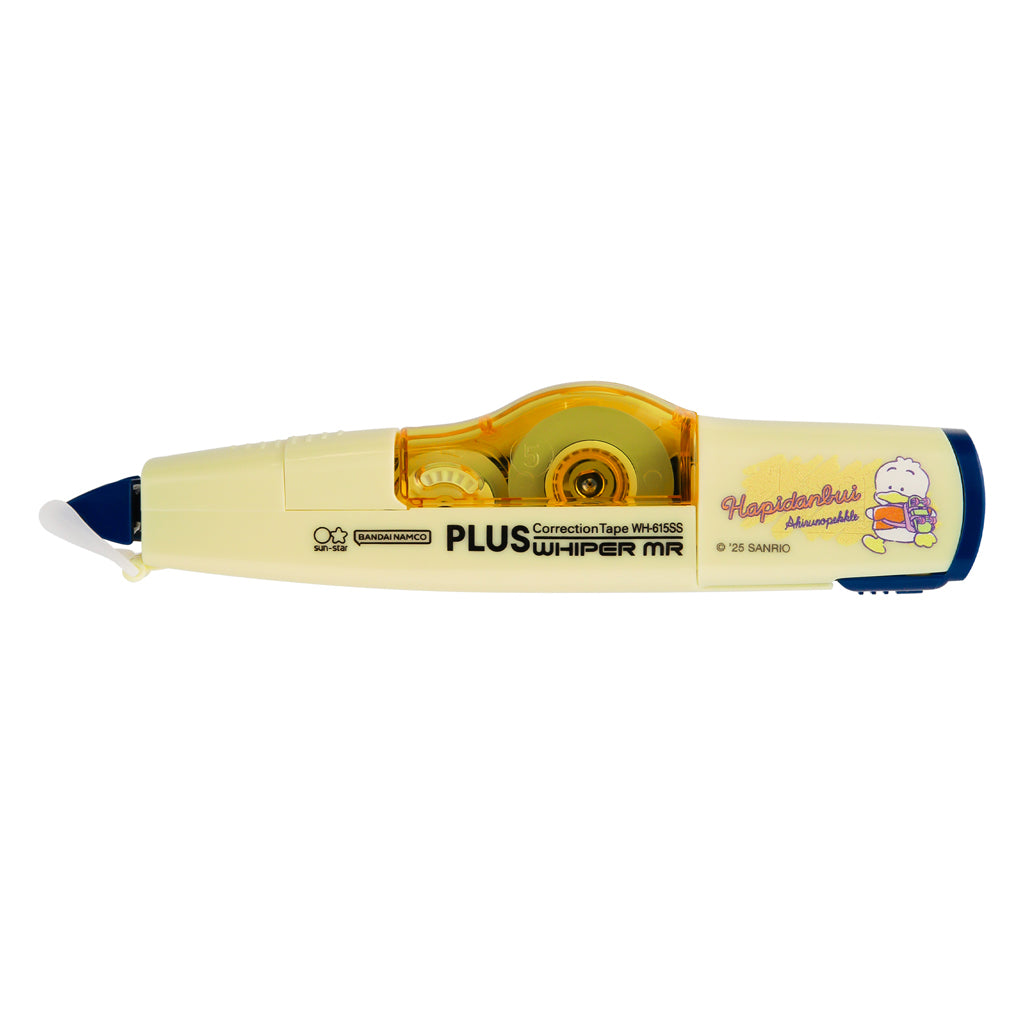 Plus Sanrio Refillable Correction Tape Wh-615Ss-AS Yl 5mmx6m Yellow Hapidanbui Pekkle