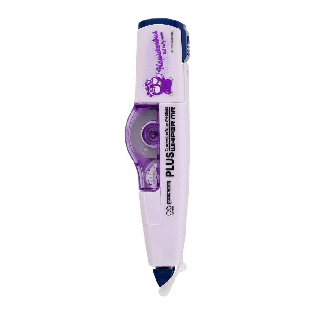 Plus Sanrio Refillable Correction Tape Hapidanbui Badtzmaru Purple WH-615SS-AS 5mmx6m