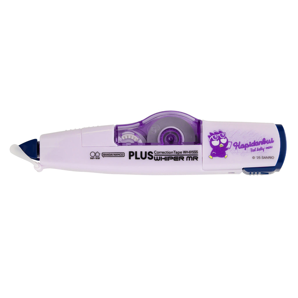 Plus Sanrio Refillable Correction Tape Hapidanbui Badtzmaru Purple WH-615SS-AS 5mmx6m