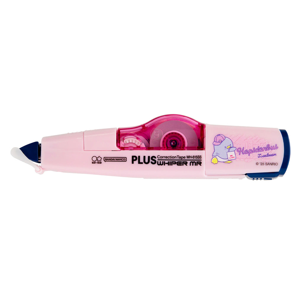 Plus Sanrio Refillable Correction Tape Wh-615Ss-AS Pk 5mmx6m Pink Happidanbui Tuxedosam