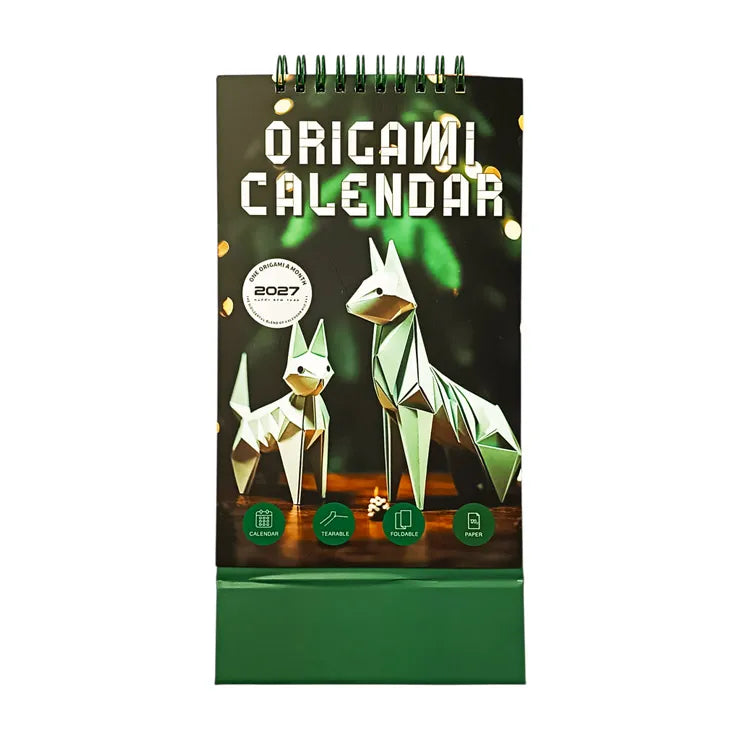 2027 Desk Calendar 130x208mm 12 Sheets (design may vary)