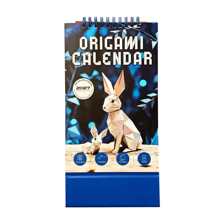 2027 Desk Calendar 130x208mm 12 Sheets (design may vary)